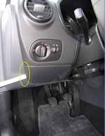 Θύρα OBD2 σε Scoda Leon Μοντ. από 2006 έως 2013 (α)