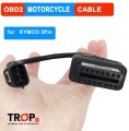 Αντάπτορας OBD 2 για Μηχανάκια KYMCO - 3 Pin σε 16 Pin