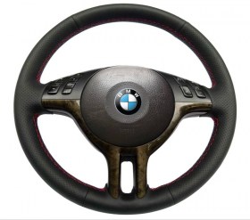 Κάλυμμα για Ντύσιμο Τιμονιού για BMW e46, e39, Χ5 - Γνήσιο Δέρμα