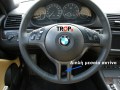  Δέρμα τιμονιού DIY συμβατό με BMW BMW Ε39, Ε46, E53 (X5) με βολάν 3 ακτίνων (διπλή μεσαία ακτίνα) - Φωτογραφία τραβηγμένη από TROP.gr
