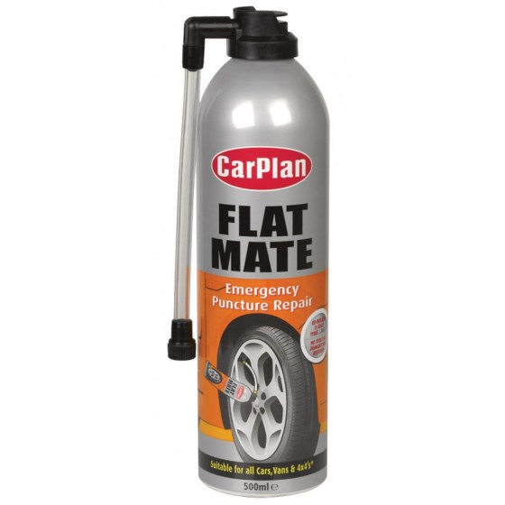 Αφρός Επισκευής Ελαστικού CARPLAN FLAT MATE (ΤΥΠΟΥ FAST) 500ML