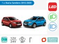 Λάμπες LED μπροστινών φαναριών με CAN bus για Dacia Sandero και Sandero Stepway (2012-2020) – Φωτογραφία από Trop.gr Λάμπες LED μπροστινών φαναριών με CAN bus για Dacia Sandero και Sandero Stepway (2012-2020) – Φωτογραφία από Trop.gr