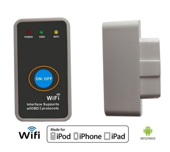 Elm327 Wifi για iPhone, iPad με Διακόπτη On-Off