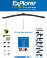 Πίσω Υαλοκαθαριστήρας (Μάκτρο) Explorer Rear FLAT - Universal Εφαρμογή