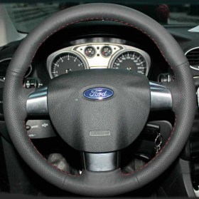 Κάλυμμα για Ντύσιμο Τιμονιού Ford Focus Sport από Γνήσιο Δέρμα