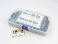 Κασετίνα σετ 120 πλαστικά κλιπσάκια σε 8 τύπους - Εισαγωγή και διανομή από το TROP.gr