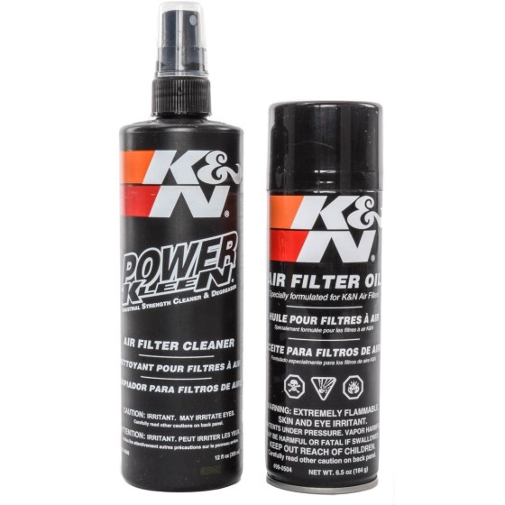 Σετ Καθαρισμού Φίλτρου K&N (Καθαριστικό & Spray Λαδιού)