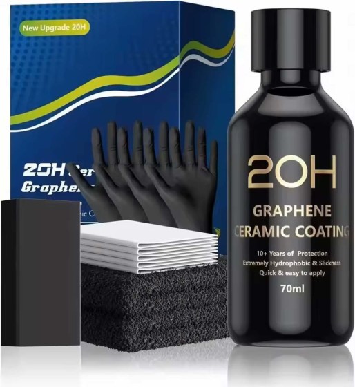 Κεραμική Επίστρωση Αυτοκινήτου - 20H Ceramic Coating με Γραφένιο (Αντοχή έως 10 έτης) - Διάθεση από TROP.gr