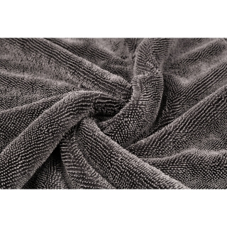 Πετσέτα μικροϊνών Duo Twisted γκρι-ροζ 60 Χ 90cm 1200GSM 1176090GP MAXSHINE 03