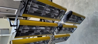 Υπέρυθρη ακτίνα στεγνώματος 6 λαμπών 7800W MAXTOOL 04
