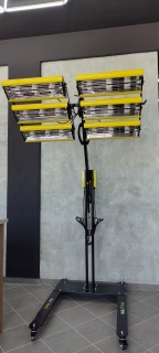 Υπέρυθρη ακτίνα στεγνώματος 6 λαμπών 7800W MAXTOOL 05