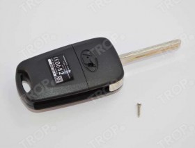 Κέλυφος Κλειδιού για Hyundai i10, i30  κ.α. μοντέλα με 3 Κουμπιά - TOY48