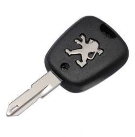 Κλειδί Κενό για Peugeot 206 με 2 Κουμπιά (NE72)