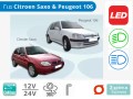 Λάμπες LED με CAN bus για Citroen Saxo (1996-2004) και Peugeot 106 (1992-2003) – Φωτογραφία από Trop.gr