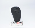 Μαύρο μπουλ λεβιέ 5 ταχύτητες, δέρμα με ραφή, για Mazda MX5 NC - Φωτογράφηση TROP.gr