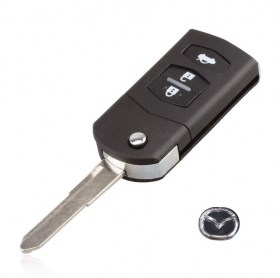 Κέλυφος κλειδιού για Mazda 2, 3, 5, 6, RX8, MX5, CX-5, CX-7 & CX-9 με 3 Πλήκτρα