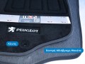 Κλιπς (τρουκς) στήριξης, και χοντρή αδιάβροχη μοκέτα σε πατάκια υψηλής ποιότητας για Peugeot 207 - TROP
