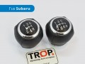 Δερμάτινο Πόμολο Λεβιέ, 5 και 6 Ταχυτήτων, Δέρμα με Ραφή για Subaru Impreza και άλλα Μοντέλα - Φωτογράφηση από TROP.gr