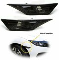 Honda Civic (2016-2022) Διακοσμητικά Φλας Φτερών Φιμέ, σημείο τοποθέτησης στο αμάξι - Διάθεση από TROP.gr