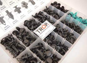 Σετ 340 Πλαστικά Κουμπώματα για Toyota και Honda – Κασετίνα 12 Τύποι
