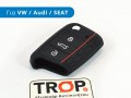 Προστατευτική θήκη σιλικόνης αναδιπλούμενου κλειδιού (3 πλήκτρα) για VW, SEAT, Audi - Φωτό από TROP.gr