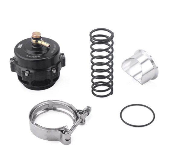Tial Replica Σκάστρα (BOV) 50mm V-Band Blow Off Valve (Μαύρη) - Εξωτερικού Τύπου