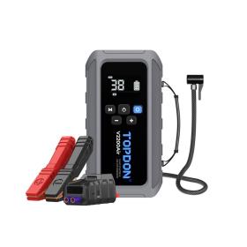 TOPDON V2200Air Εκκινητής Μπαταρίας 2200A με Κομπρεσέρ Ελαστικών, Φακός & Power Bank 45W (4 σε 1) v2200air-trompa-ekkinhths