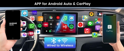 Apple Car Play και Android Auto χωρίς καλώδια (wireless)